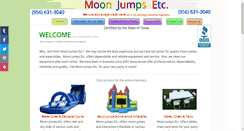 Desktop Screenshot of moonjumpsetc.com